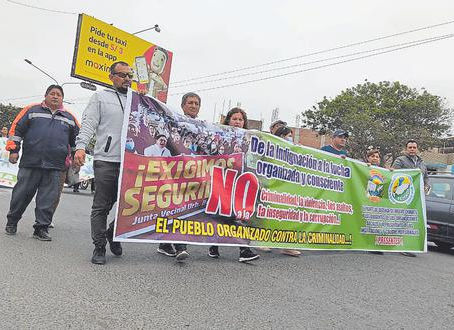 Chimbote: “Marcha por la paz”