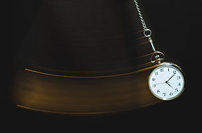 Pocket watch swinging