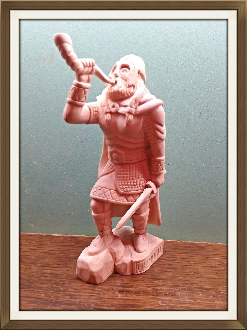 Фигурка бога HEIMDALL