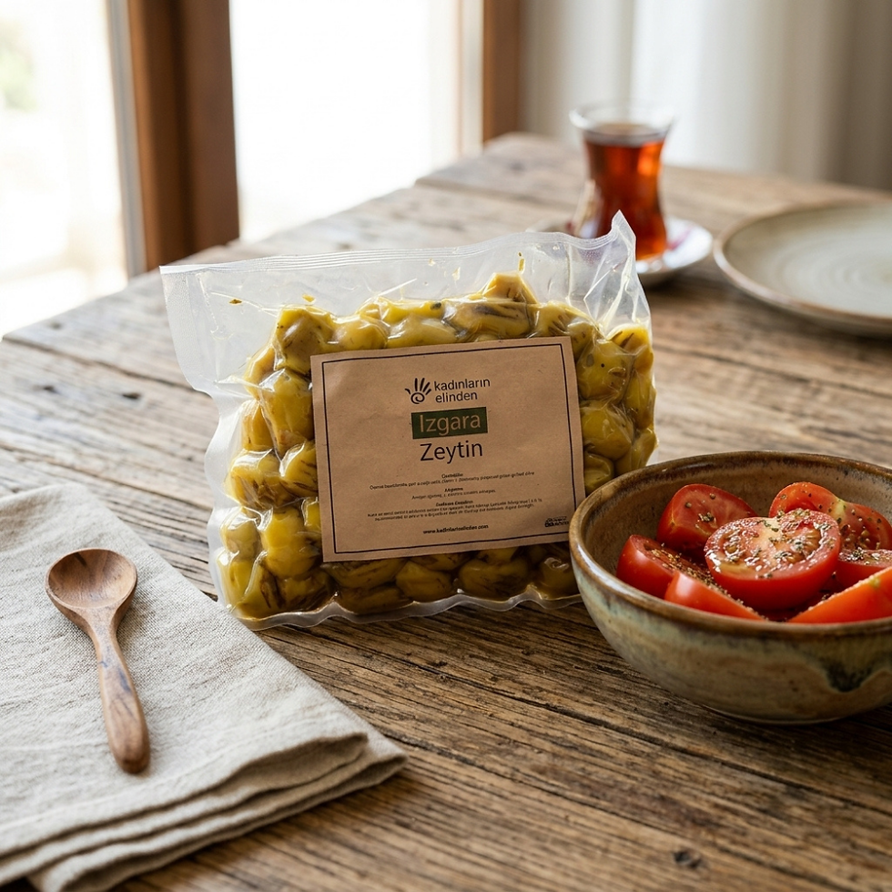 Küçük resim: Izgara Yeşil Zeytin 400g