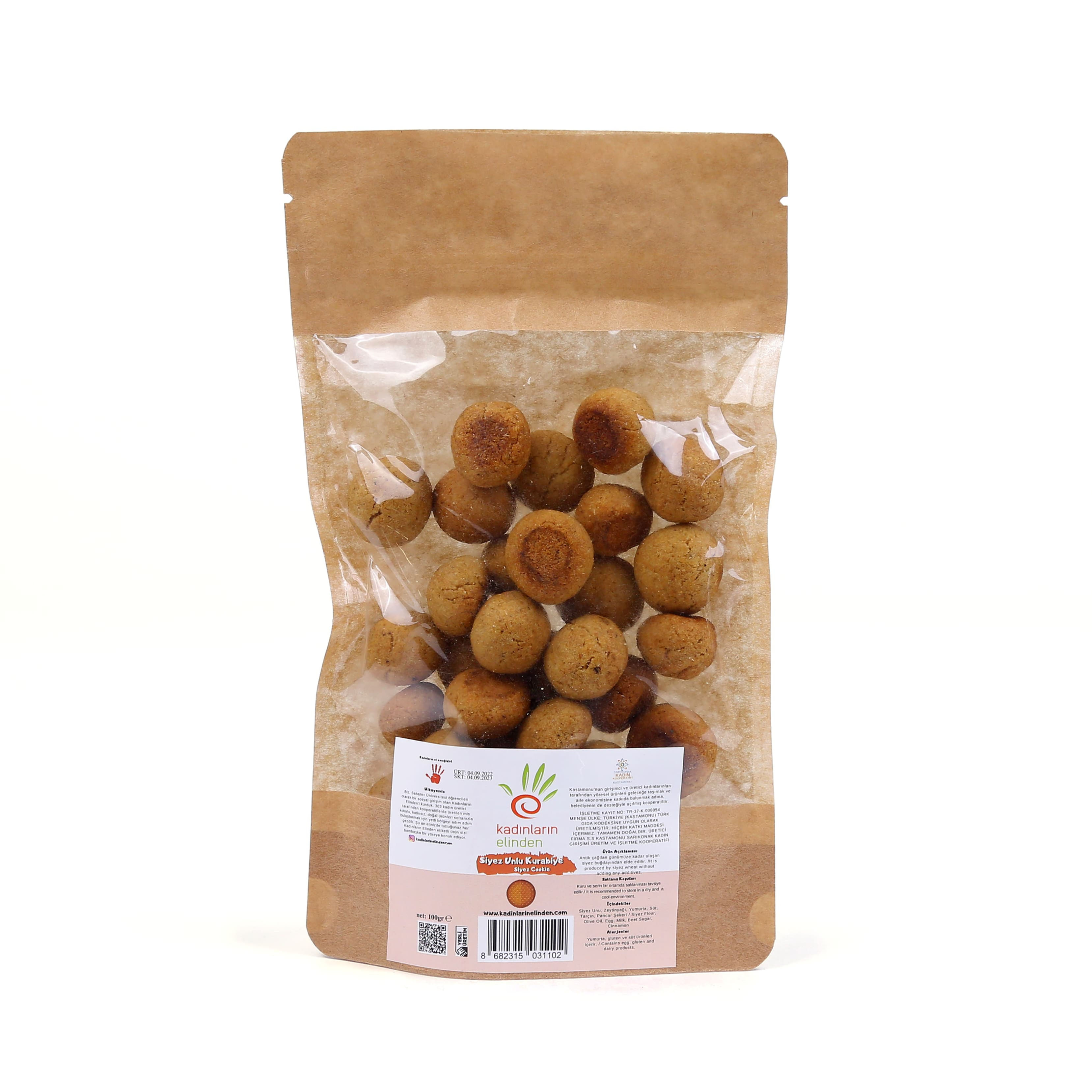 Siyez Unlu Kurabiye 100 Gr