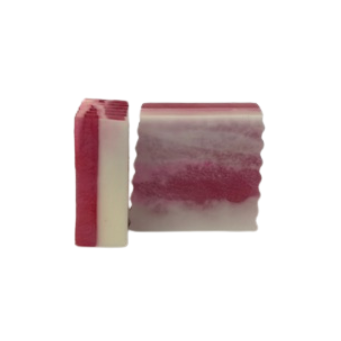 Thumbnail: Blush & Bloom Rose Swirl Handmade Soap