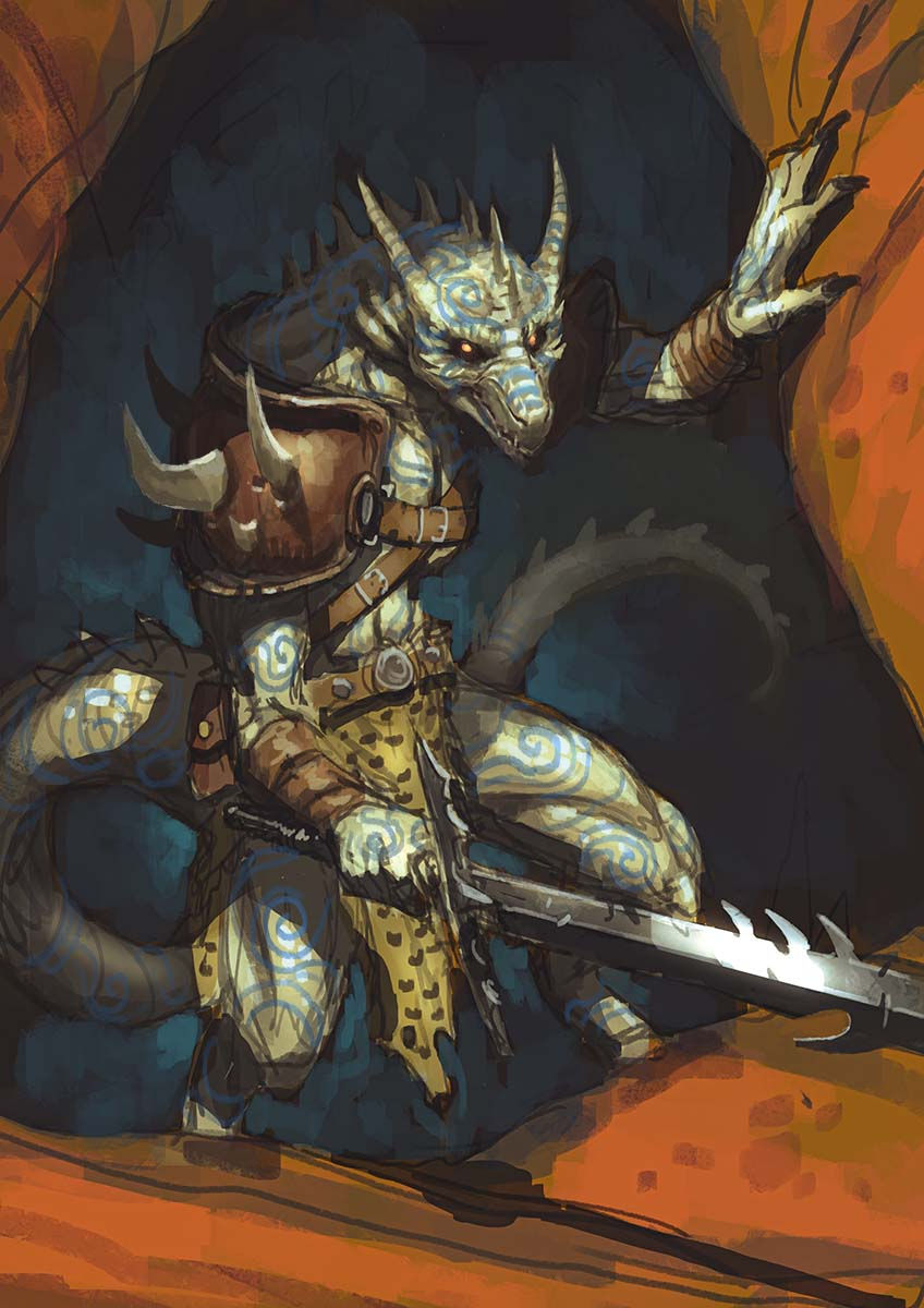 lezard des tunnels