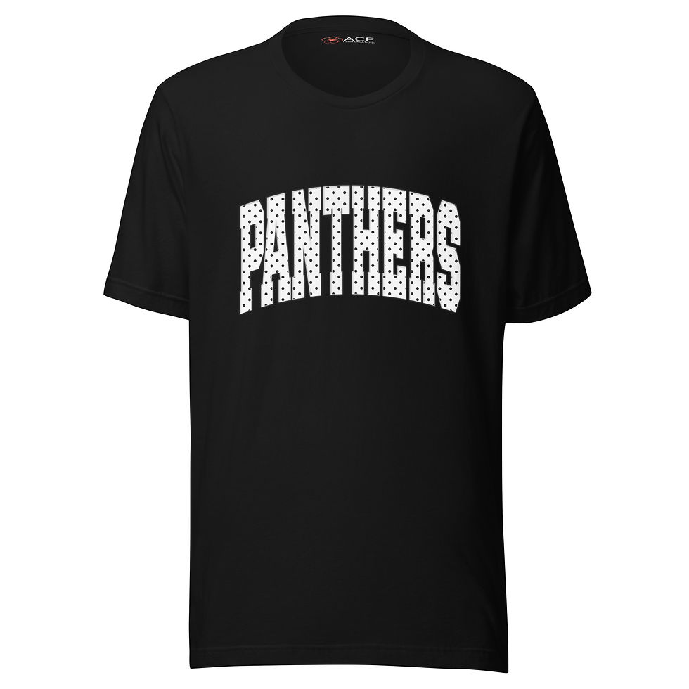Thumbnail: Adult Unisex Panthers t-shirt