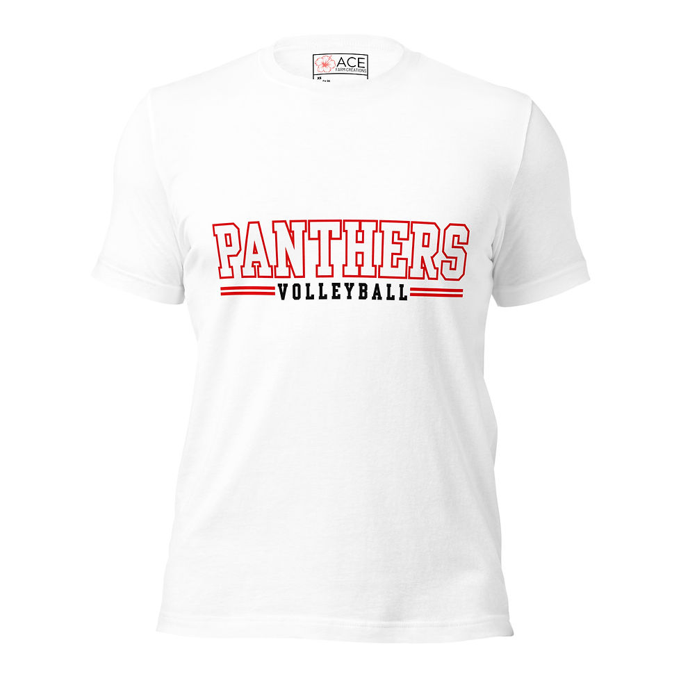 Thumbnail: Adult Panthers Volleyball t-shirt