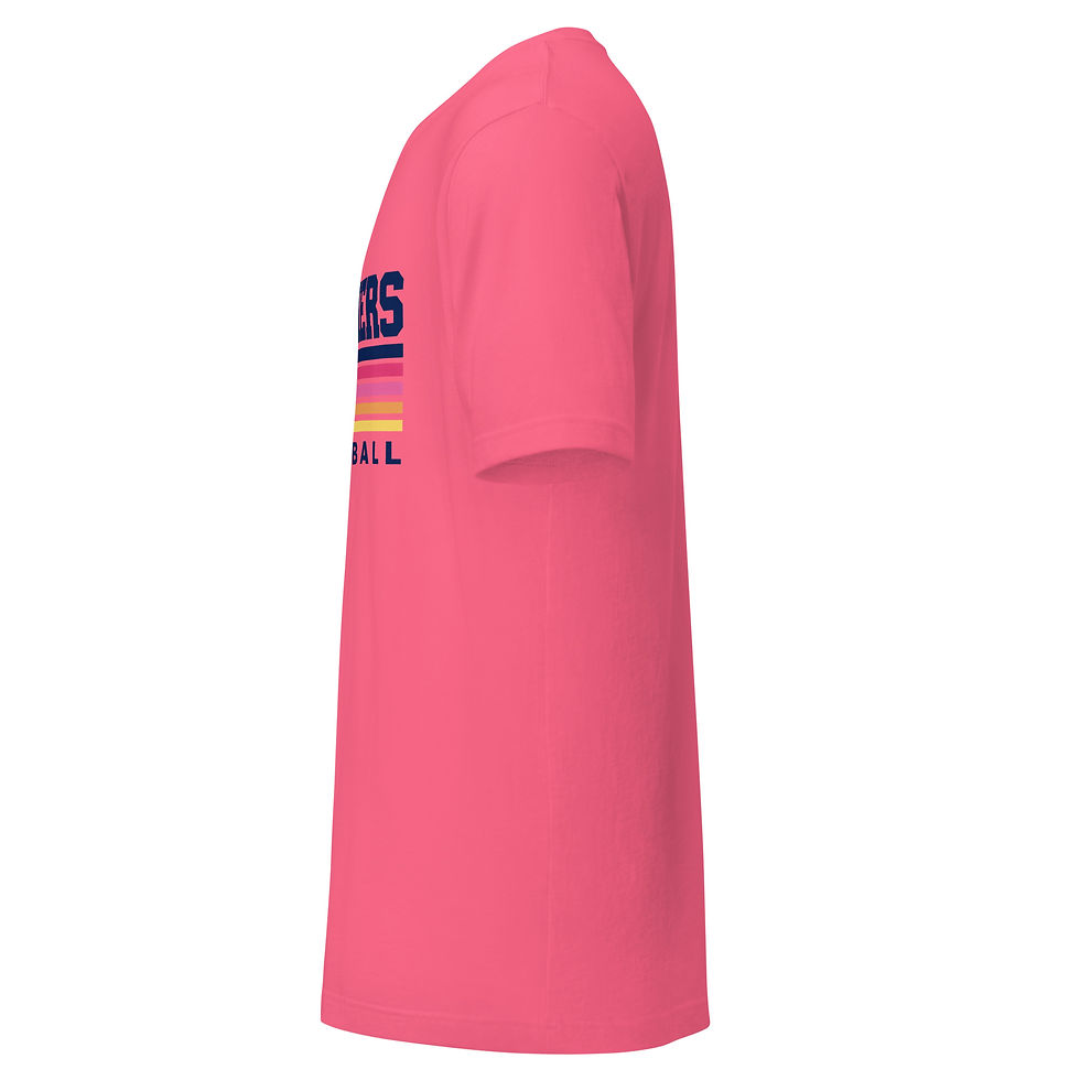 Thumbnail: Adult Panthers Volleyball Stripes t-shirt