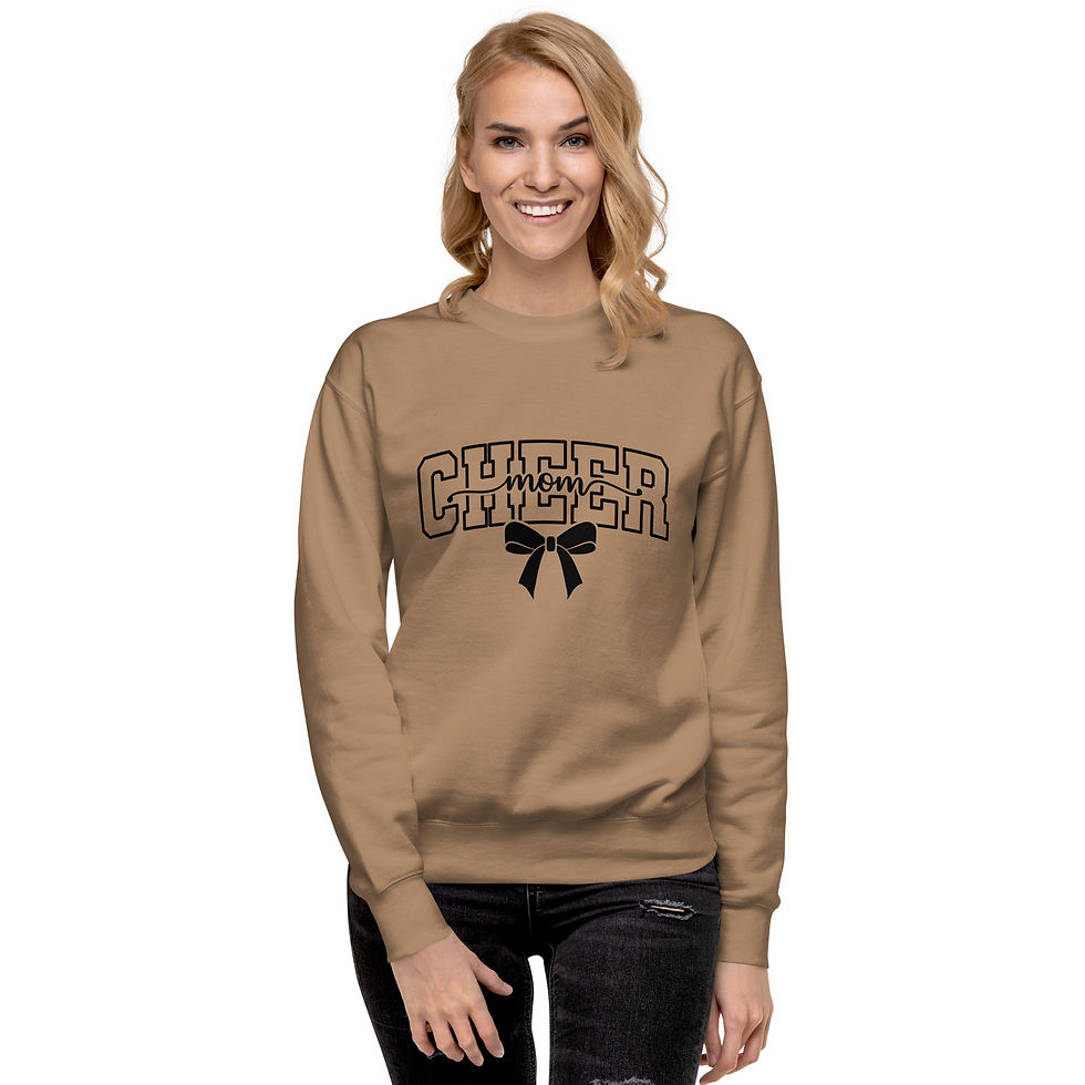 Thumbnail: Adult Cheer Mom Sweatshirt