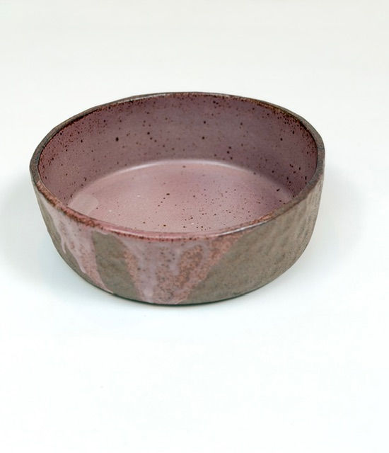 Thumbnail: Round Speckled Satin Pink Deep Dish