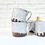 Thumbnail: Black and White Stoneware Mugs