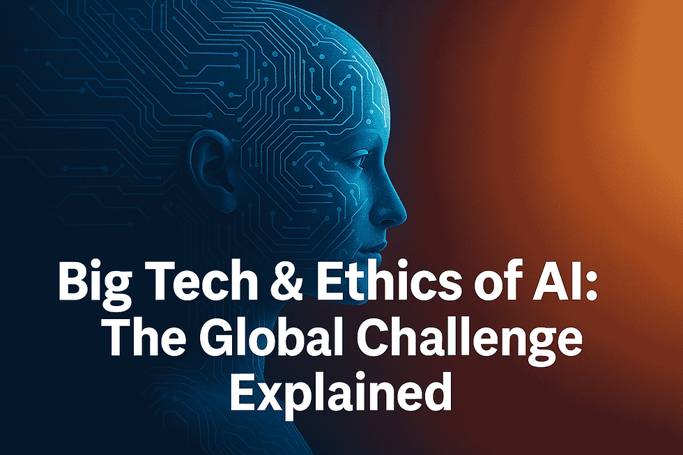 Big Tech and the Ethics of AI: Understanding the Global Regulatory Challenge
