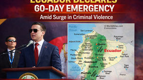Ecuador Declares 60-Day State of Emergency Across Nine Provinces Amid Surge in Criminal Violence