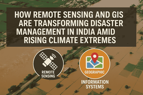 How Remote Sensing and GIS Are Transforming Disaster Management in India Amid Rising Climate Extremes