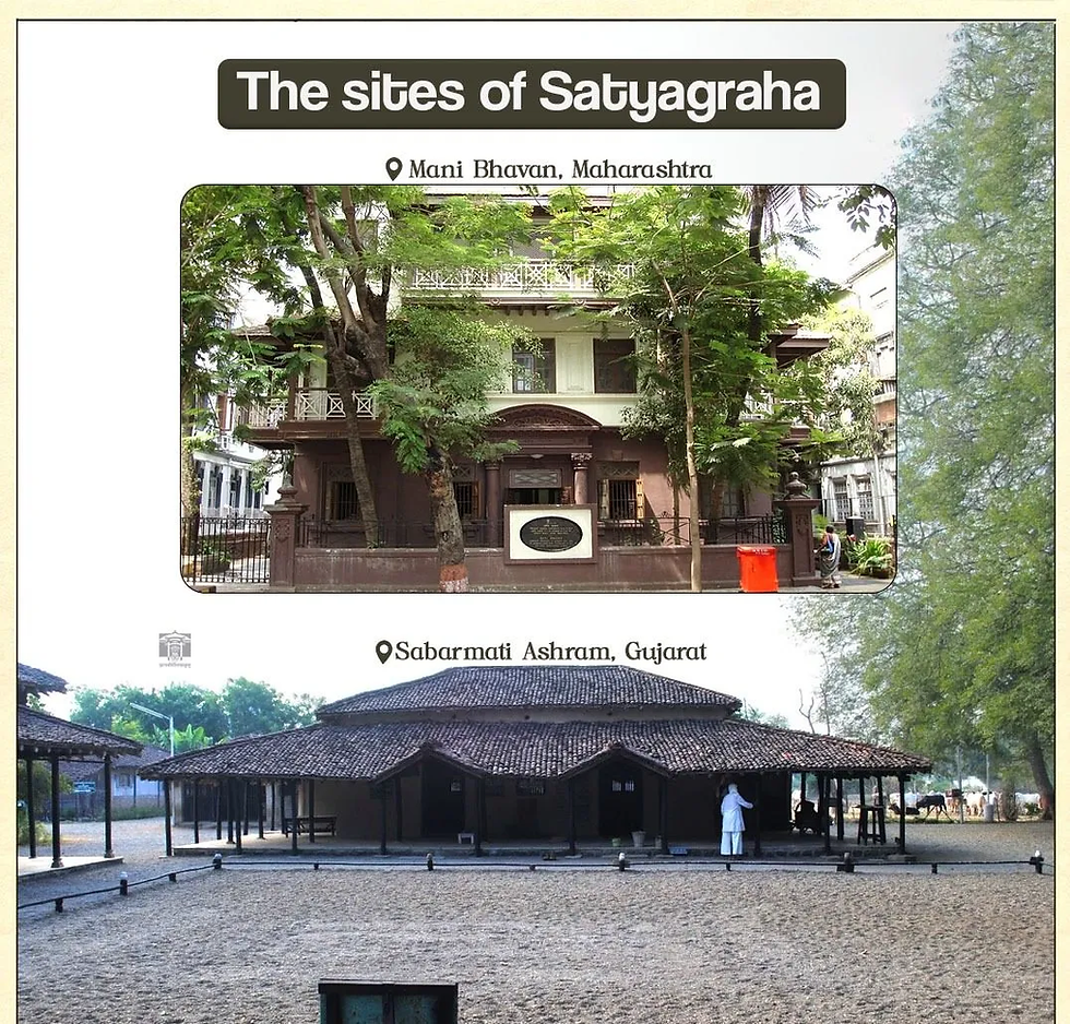 The Sites of Satyagraha includes nine properties across South Africa and India.
