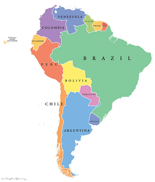 South America Map