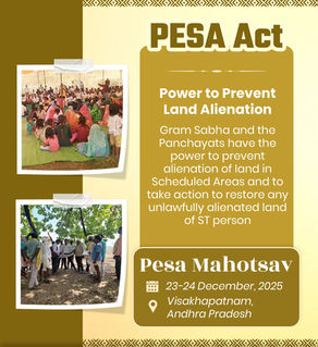 PESA Mahotsav 2025: Ministry of Panchayati Raj to Host Two-Day Event in Visakhapatnam on December 23–24