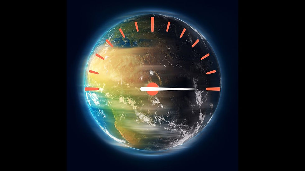 Why the Earth Is Spinning Faster