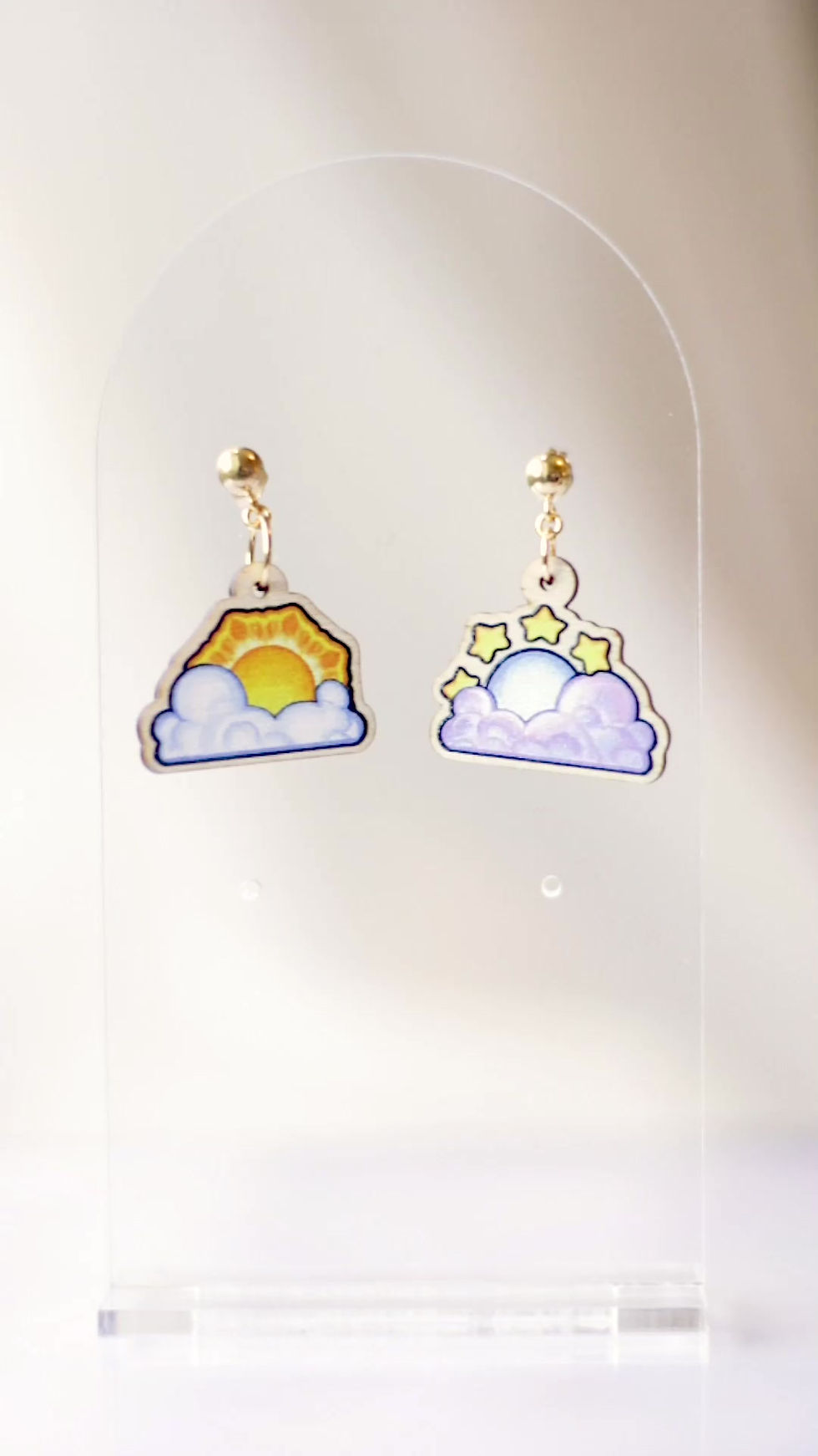 Thumbnail: Sun and Moon Earrings
