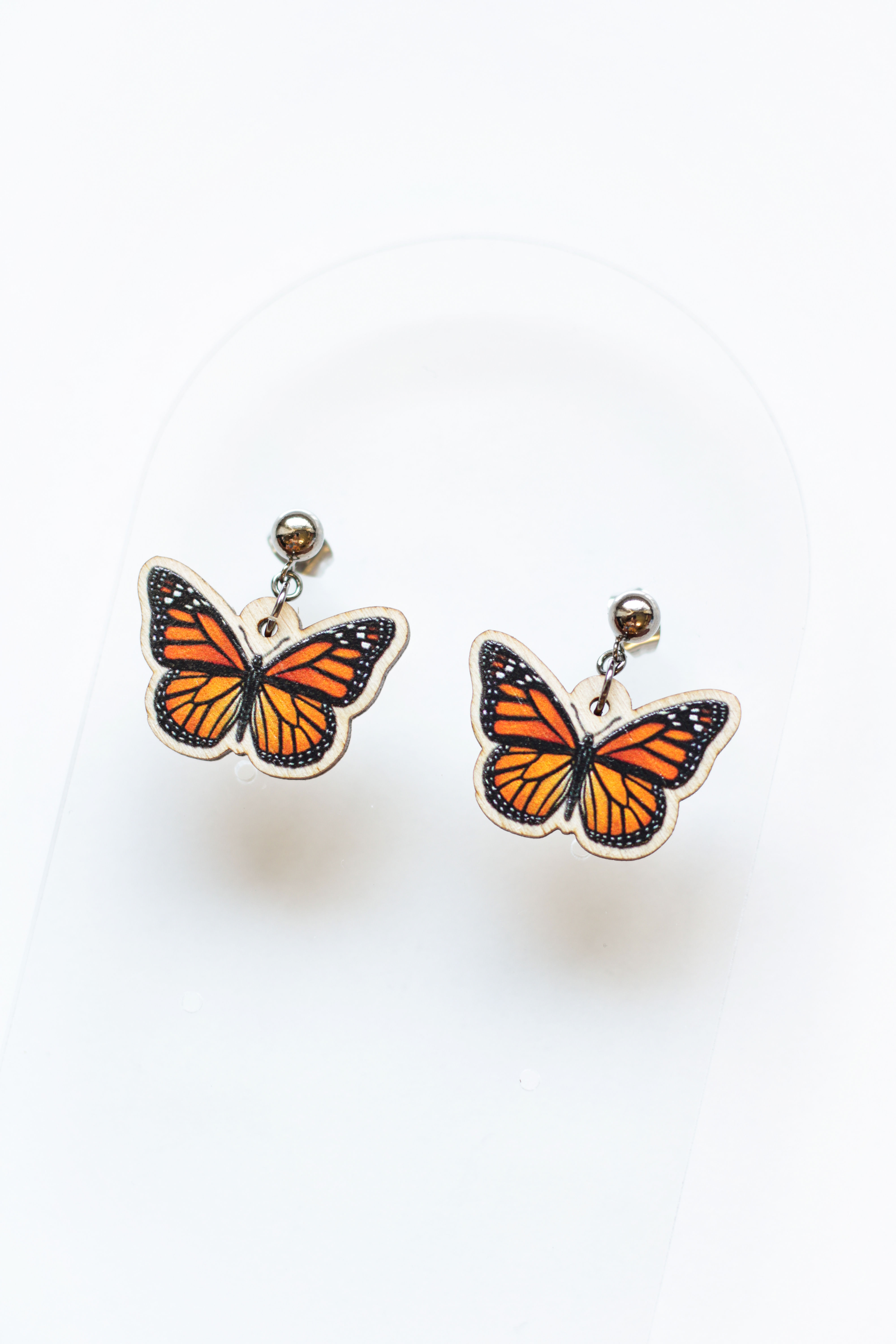 Monarch Butterfly Earrings