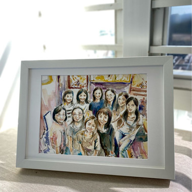 Custom Watercolour Portrait