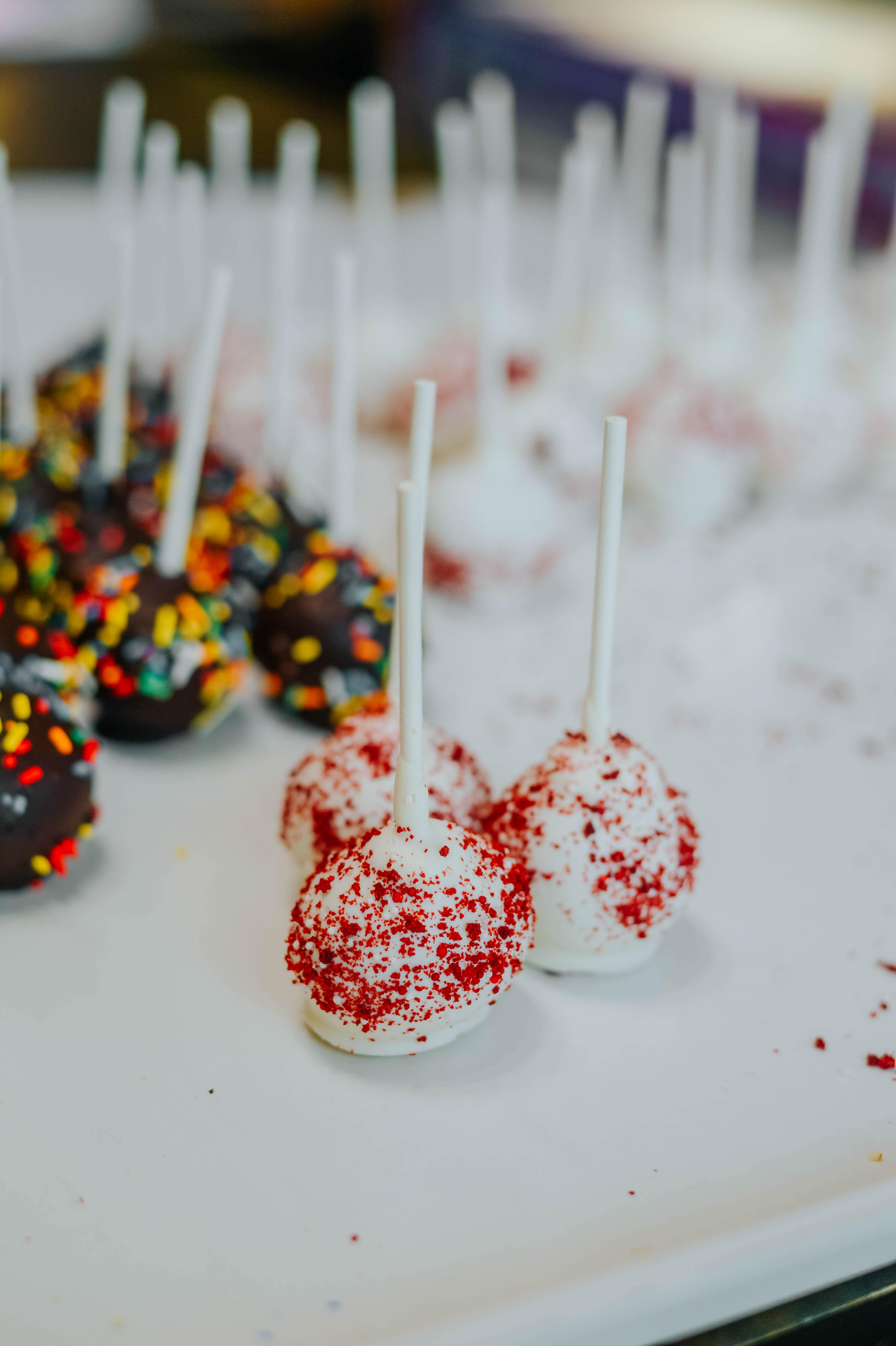 Arranged Food and Objects