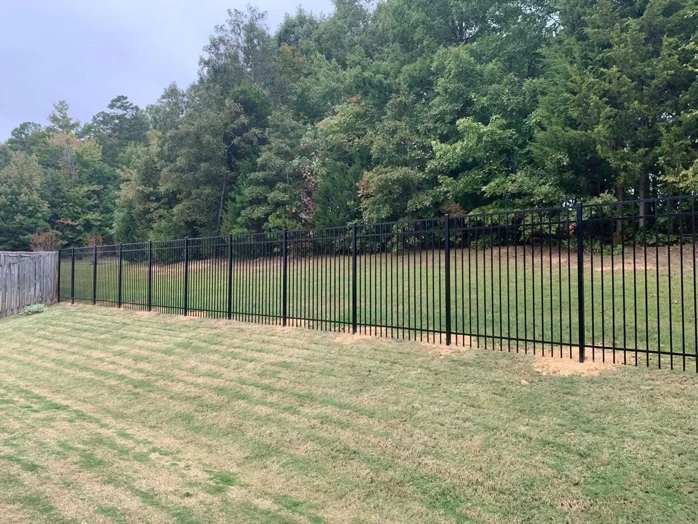 6FT Tall Flat Top Aluminum Bienville Panel – Standard Picket