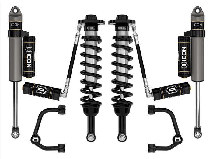 ICON 2021-2023 Ford F-150 4WD, 2.75-3.5" Lift, Stage 3 Suspension System, Tubula