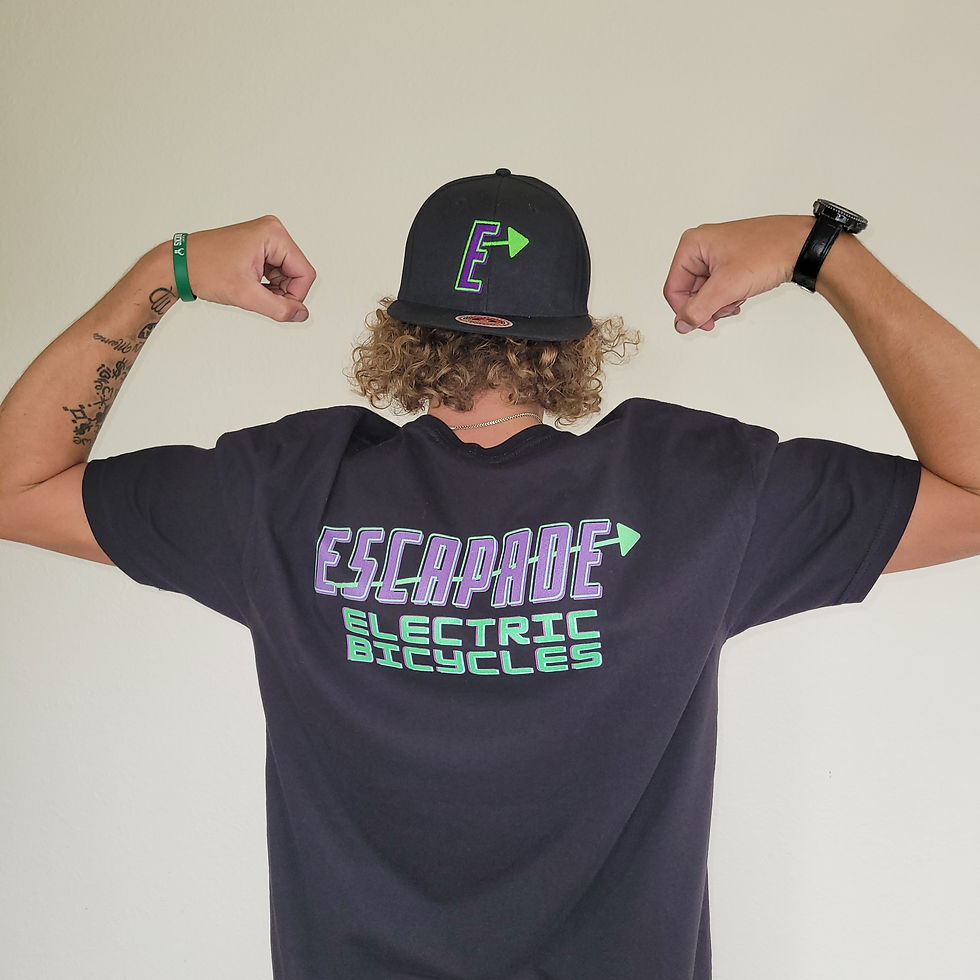 Miniature : 2026 Unisex "Escapade Electric Bicycles" Graphic T-Shirt