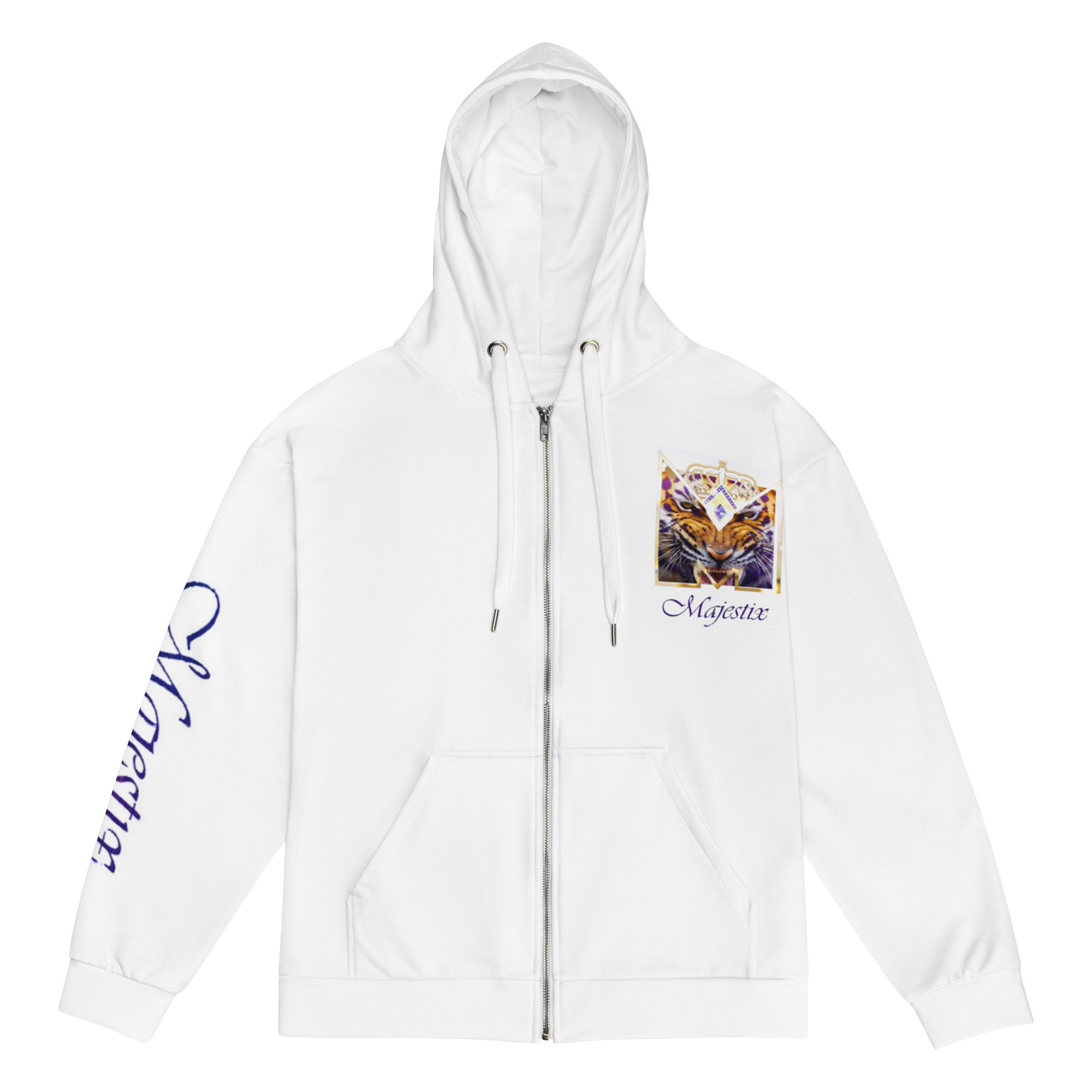 Majestix Unisex zip hoodie