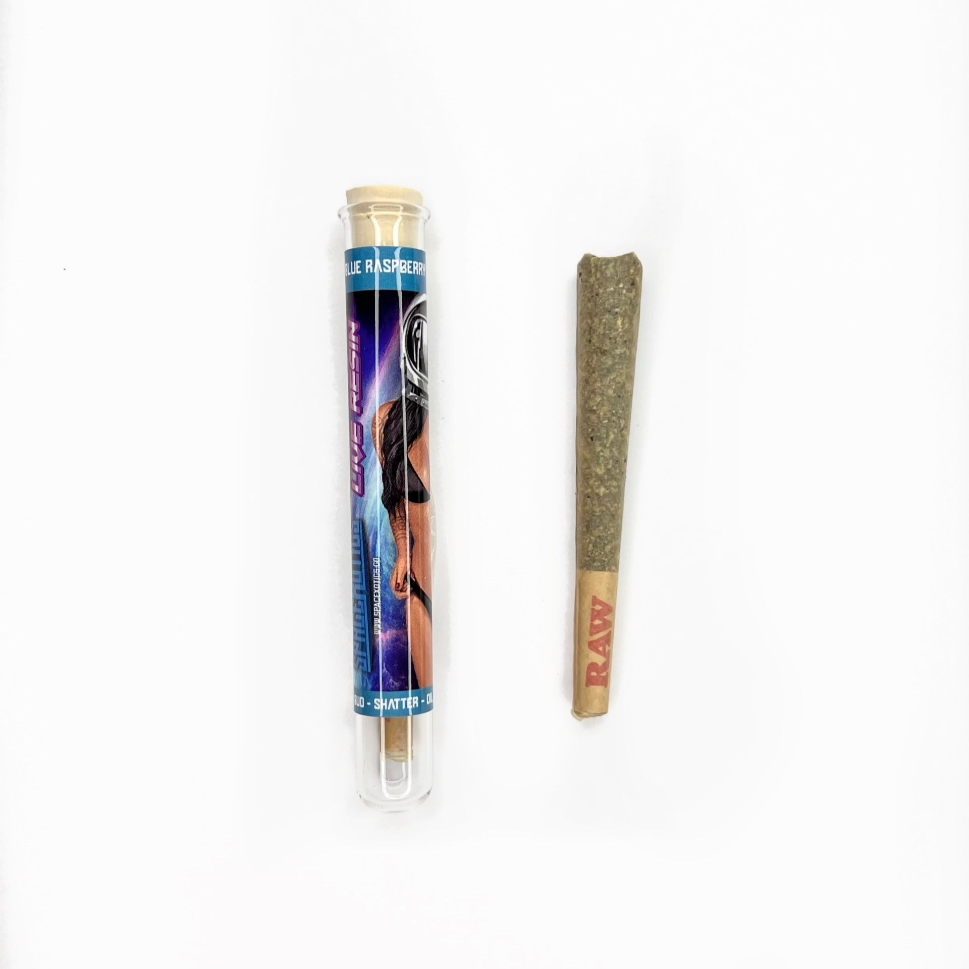 Live Resin Prerolls - Blue Raspberry