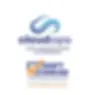 Blue "cloud ops" logo with a cloud symbol, text: "COST OPTIMIZATION TECHNOLOGY." Below, orange/blue "SHIFT AHEAD TECHNOLOGIES," text: "YOUR TEAMING PARTNER."