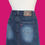 Miniatura: Saia Jeans com Lavagem Escura