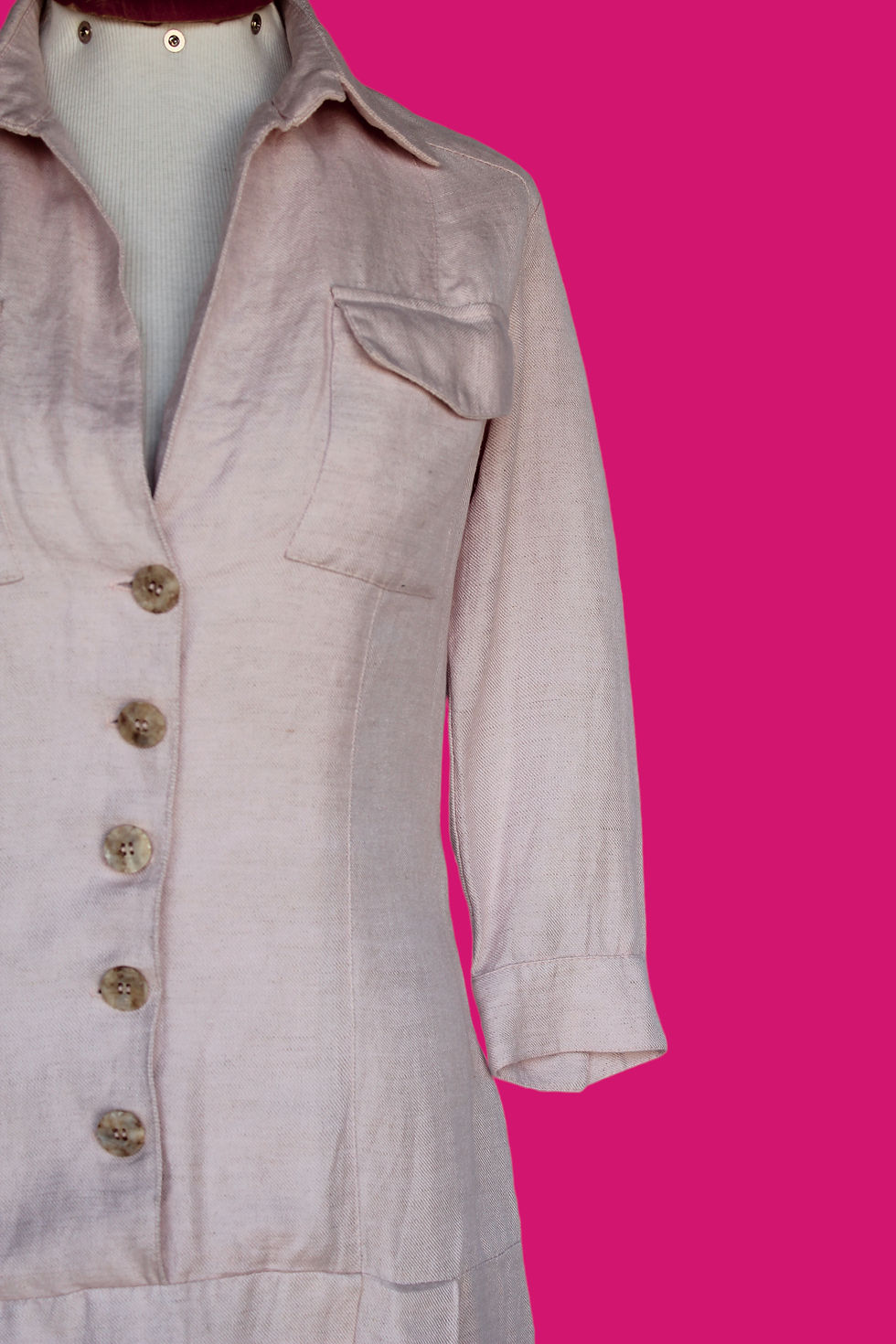 Miniatura: Vestido Rose em Tecido Cru