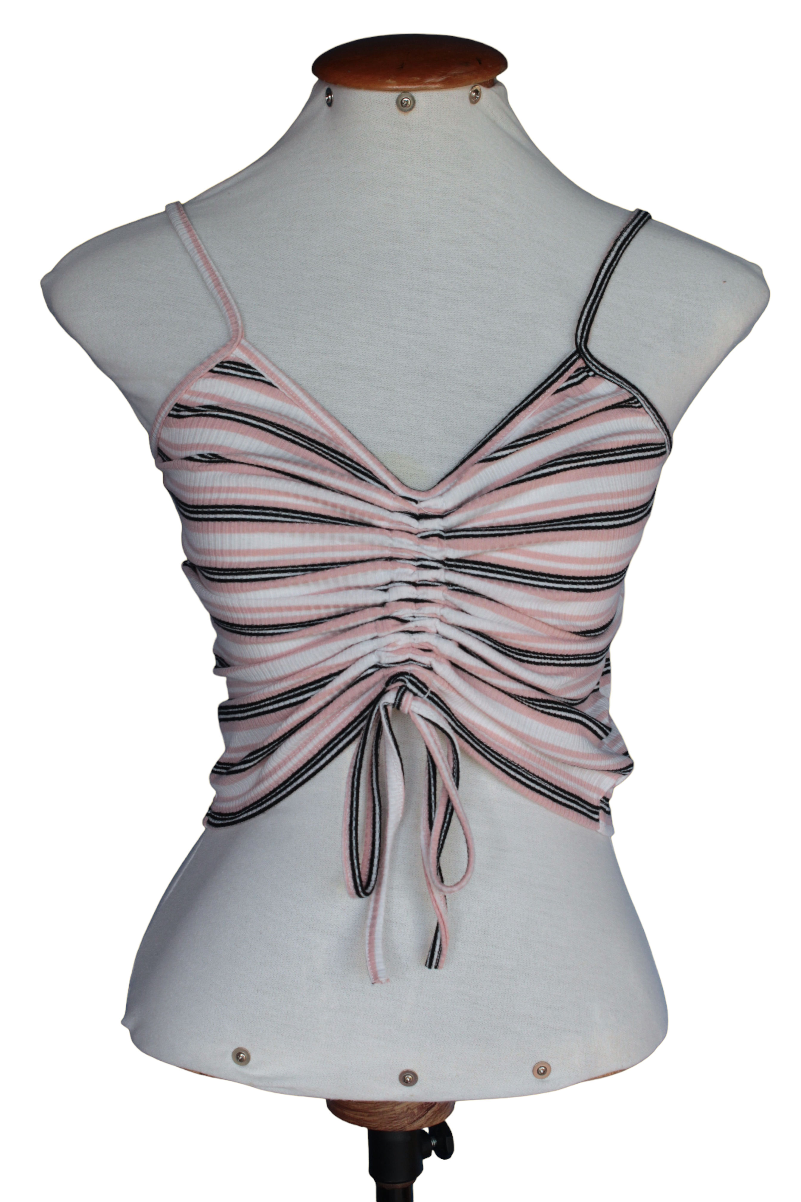 Cropped Sanfonado Listrado