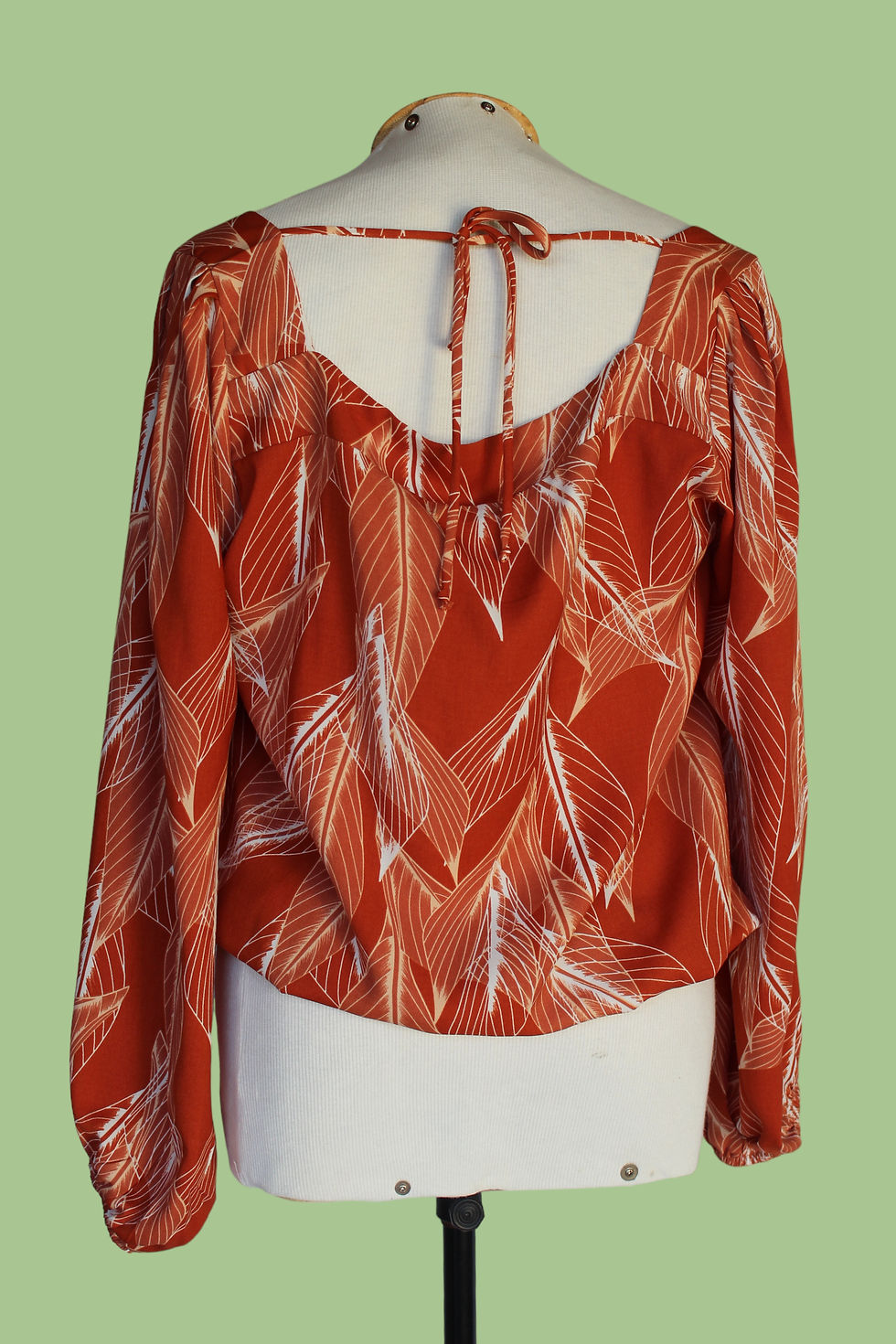 Miniatura: Blusa Bufante Tijolo B. First