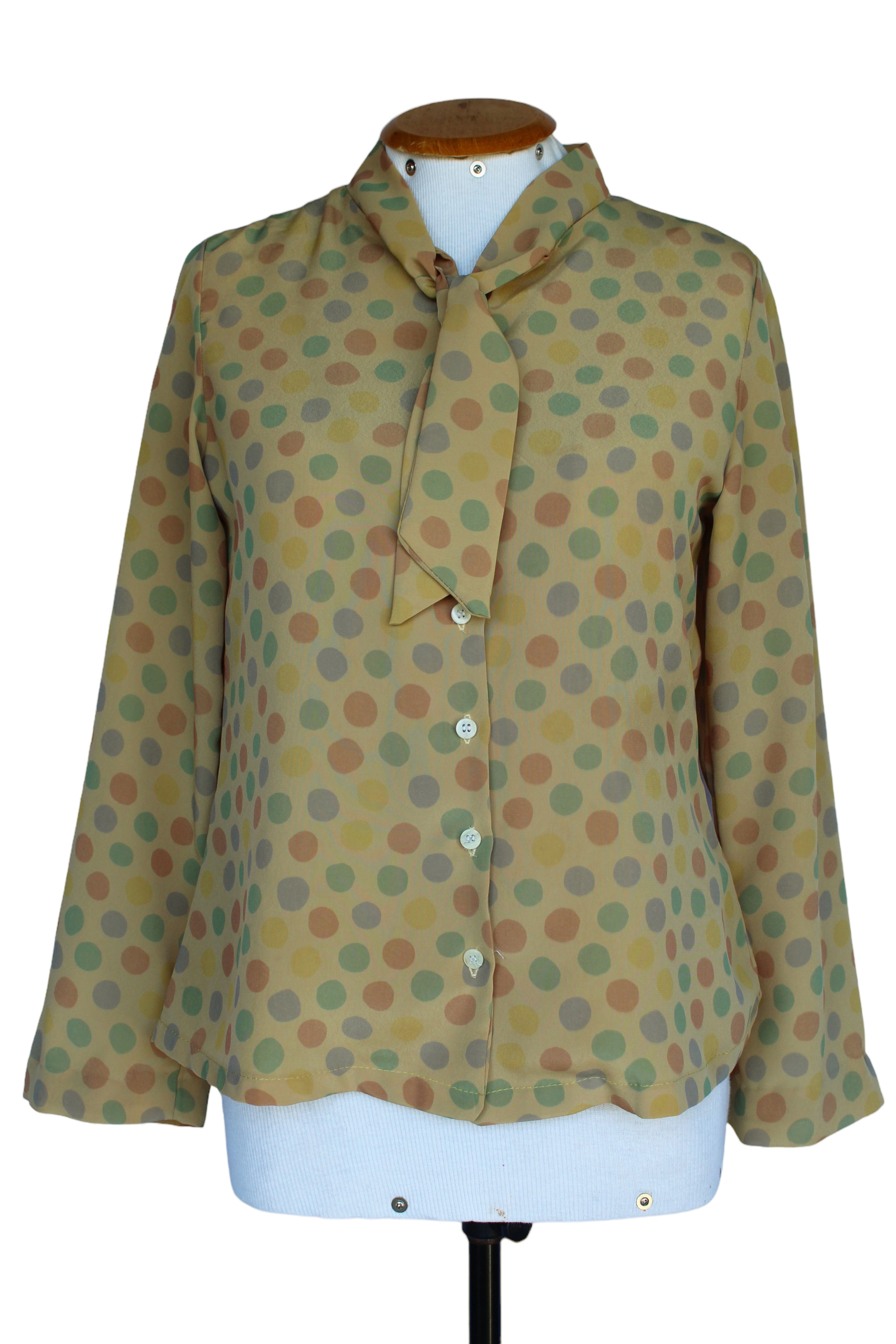 Camisa em Poá Colorido