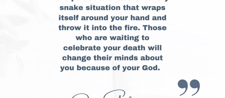 An Inspiration For You - Tuesday 24 March 2026