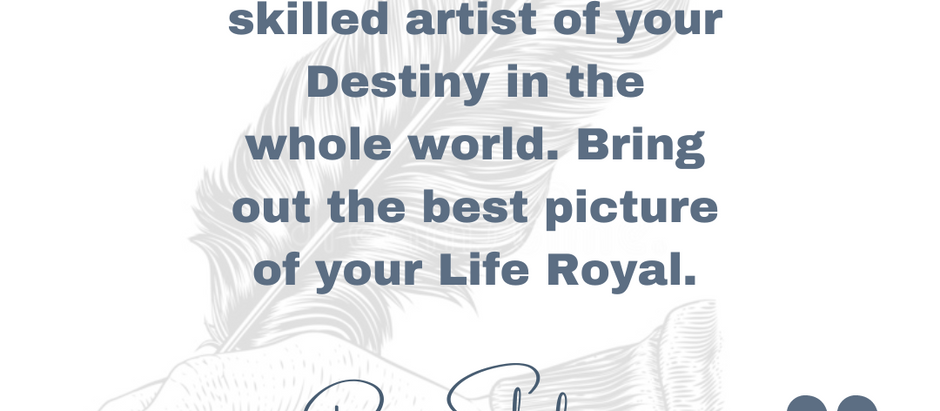 An Inspiration For You - Monday 7 November 2022