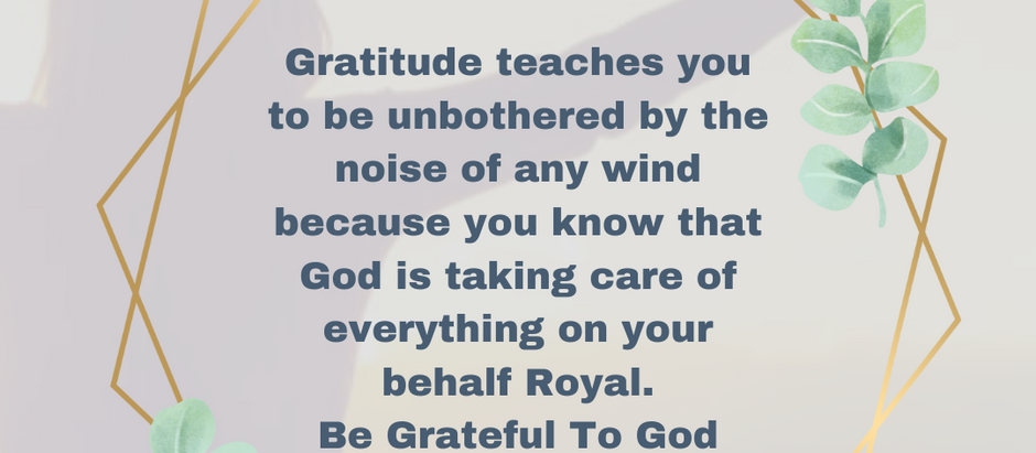 GRATITUDE FRIDAY - 7 July 2023