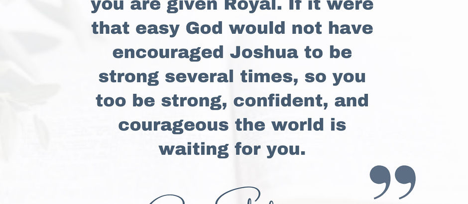 An Inspiration For You - Thursday 26 June 2025