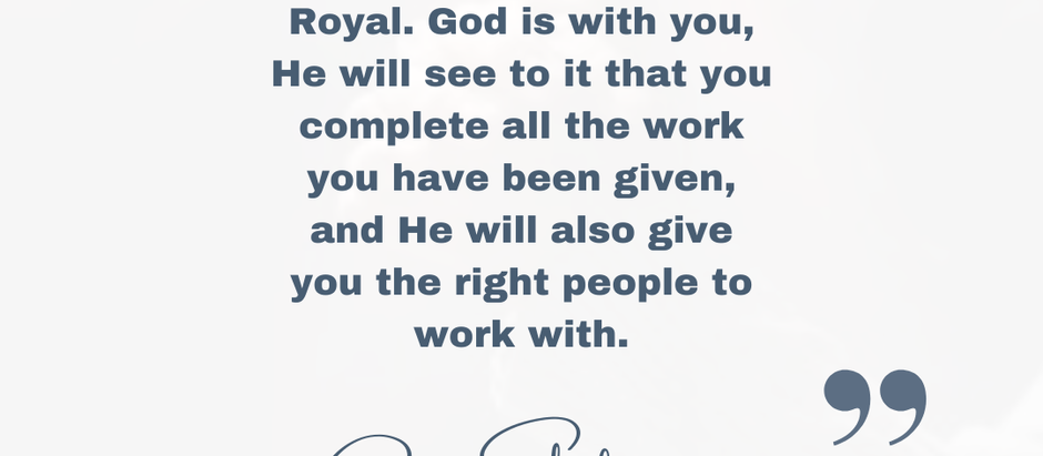 An Inspiration For You - Monday 1 December 2025