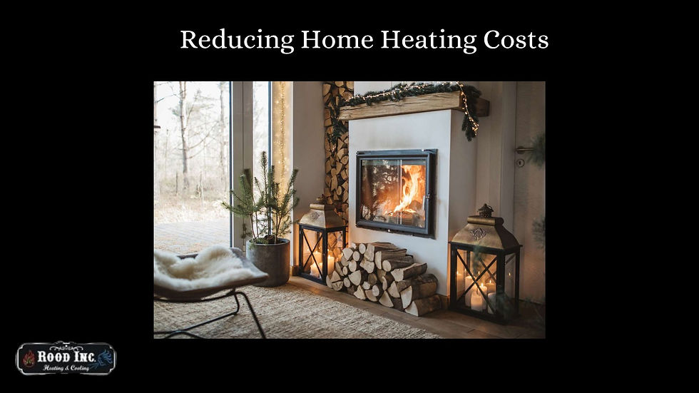 Reducing Heating Costs