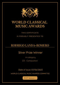 Rodrigo Landa-Romero World Classical