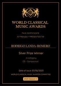 Rodrigo Landa-Romero World Classical