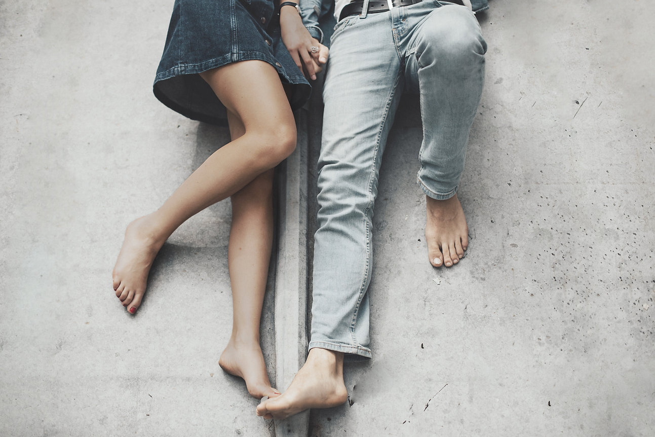 Barefoot Couple