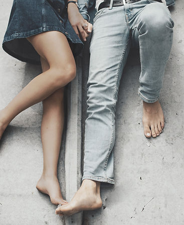 Barefoot Couple