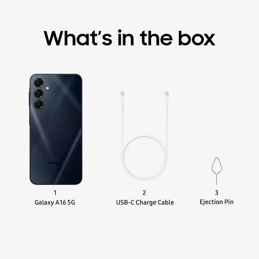 Thumbnail: Samsung - Galaxy A16 5G 128GB (Unlocked) - Blue Black