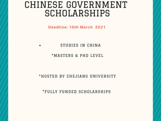 Chinese Government Scholarships | Scholarships for international students
