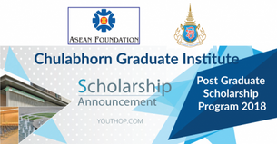 Fully Funded Postgraduate Scholarship Program for International Students in Thailand, 2018