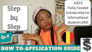 The ARES fully-funded Scholarship for international students (Step by Step Application guide)