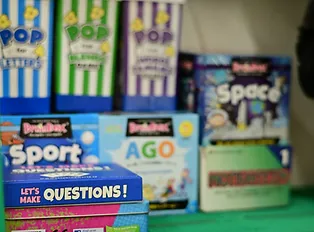 英語を学べるゲーム教材の写真